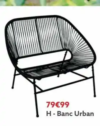 Gifi Banc urban offre