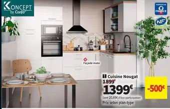 Conforama Cuisine offre