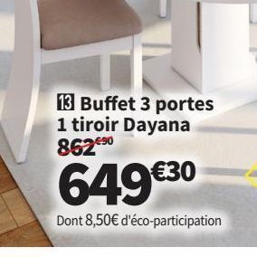 Conforama Buffet offre