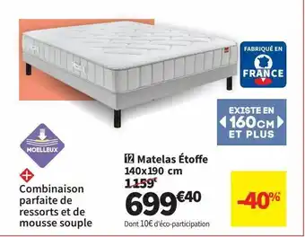 Conforama Matelas offre