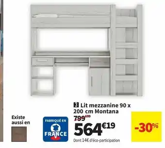 Conforama Lit mezzanine offre