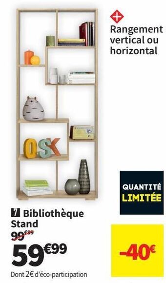 Conforama Bibliothèque offre