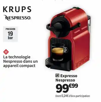 Conforama Cafetières krups offre