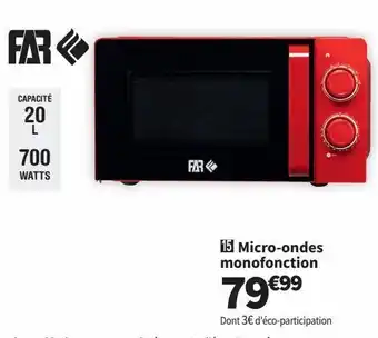 Conforama Micro-ondes far offre
