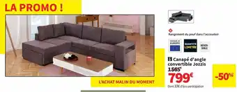 Conforama Canapé d'angle offre