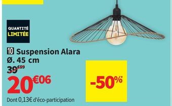 Conforama Suspension offre