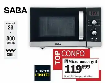 Micro-ondes saba