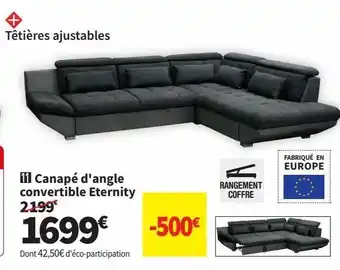 Conforama Canapé d'angle offre