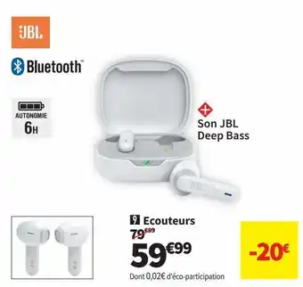 Conforama Écouteurs jbl offre