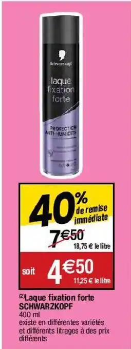 Laque schwarzkopf