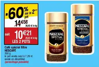Migros Café soluble nescafé offre