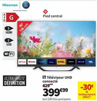 Conforama Téléviseur led hisense offre