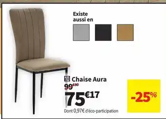 Conforama Chaise offre