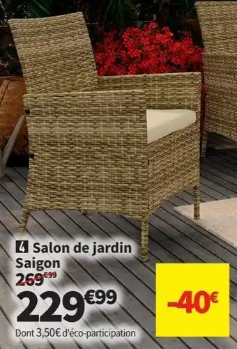 Ensemble de jardin