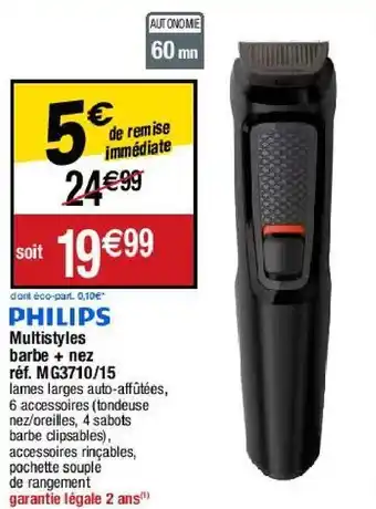 Migros Tondeuse philips offre