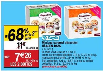 Migros Glace haagen dazs offre
