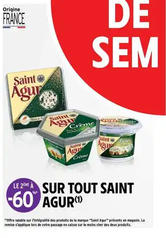 Intermarché Contact Saint Agur offre