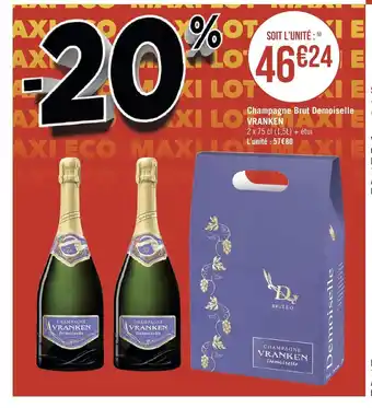 Champagne Brut Demoiselle Vranken