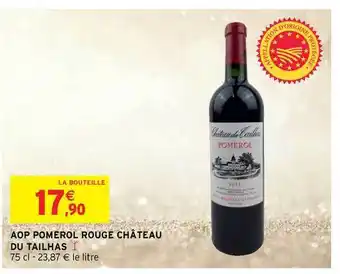 Aop Pomerol Rouge Château Du Tailhas