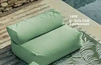 Gifi Sofa chilli 2 personnes offre