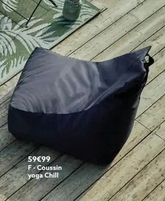 Gifi Coussins yoga chilli offre