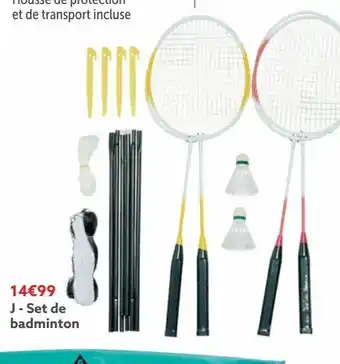 Gifi Set de badminton offre