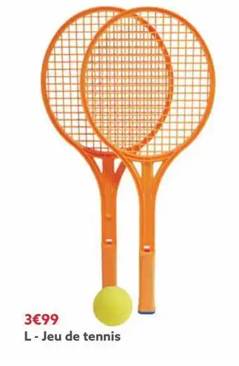 Jeu de tennis