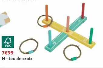 Jeu de croix