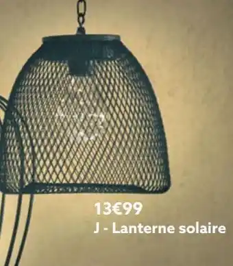 Gifi Lanterne solaire offre