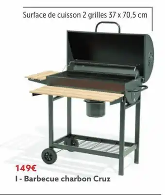 Gifi Barbecue charbon cruz offre