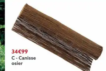 Gifi Canisse osier offre