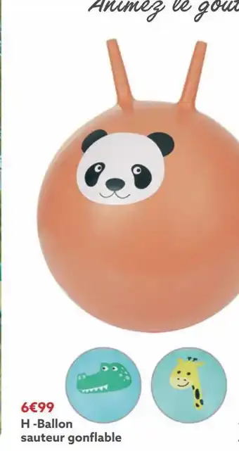 Gifi Ballon sauteur gonflable offre
