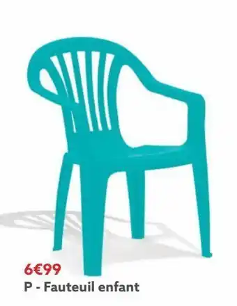 Gifi Fauteuil enfant offre