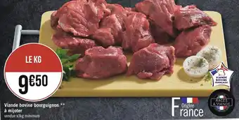 Viande Bovine Bourguignon** à Mijoter