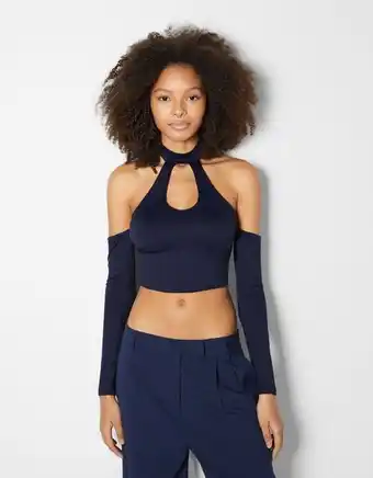 T-shirt à manches longues cut out