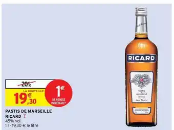 Pastis De Marseille Ricard