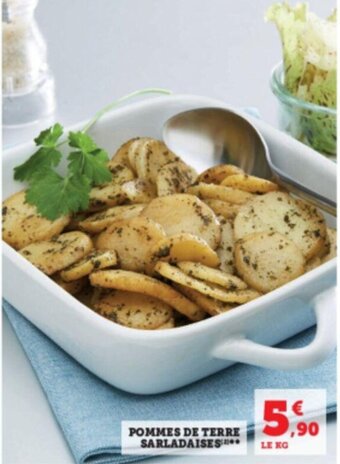 Super U Pommes de terre sarladaises offre