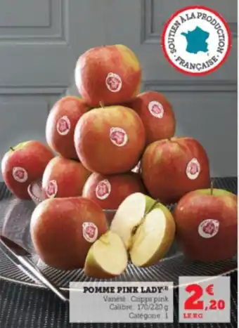 Super U Pomme pinx lady offre