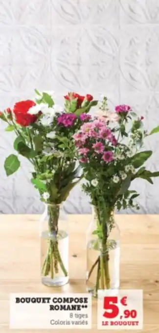 Bouquet compose romane
