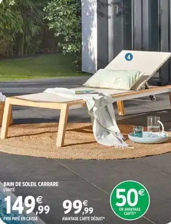 Bain de soleil carrare