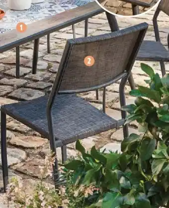 Intermarché Chaise empilable bohemian offre