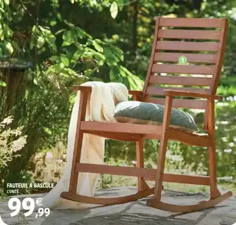 Fauteuil a bascule