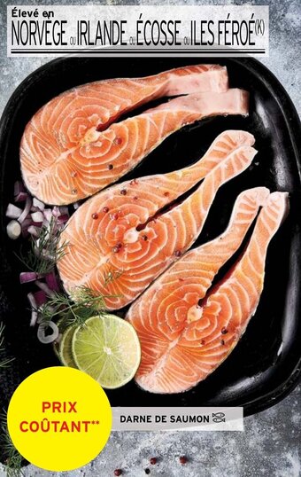 Intermarché Darne de saumon offre