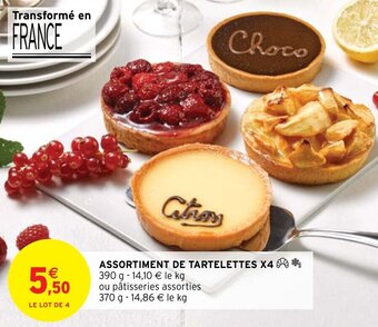 Intermarché Assortiment de tartelettes X4 offre