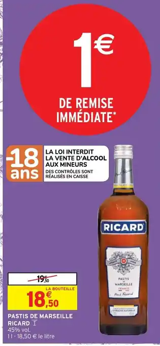 Pastis de Marseille Ricard