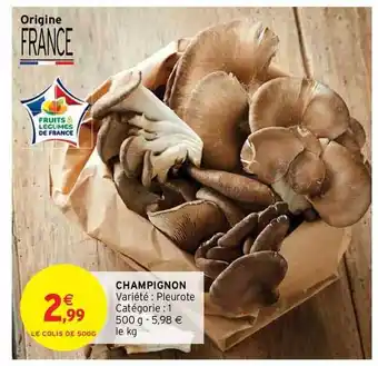 Intermarché Hyper Champignon offre