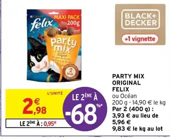 Intermarché Party Mix Original Felix offre