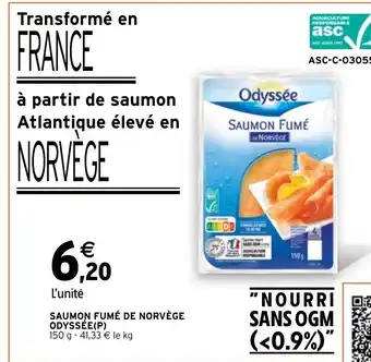 Saumon Fumé de NorvÚge Odyssee (P)
