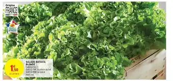 Intermarché Hyper Salade Batavia Blonde offre