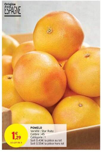 Intermarché Hyper Pomelo offre